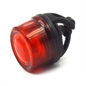 5 røde runde LED ABS cykel lys images