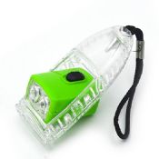 Mini led lampe de poche porte-clés en plastique images