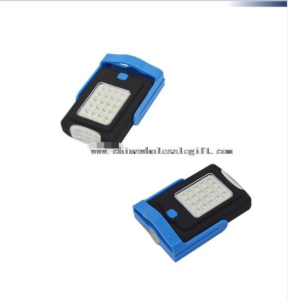 luz de trabajo led ajustable magnética flexible smd 20