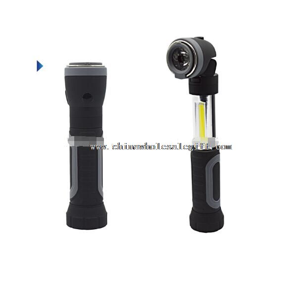 Luz de trabajo telescópico de linterna de 3W LED COB
