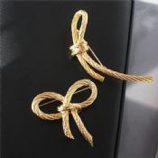 gull metall jakkeslaget pins med tilpasset logo images