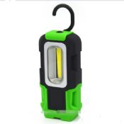 Portable led battery work light with magnetic base images