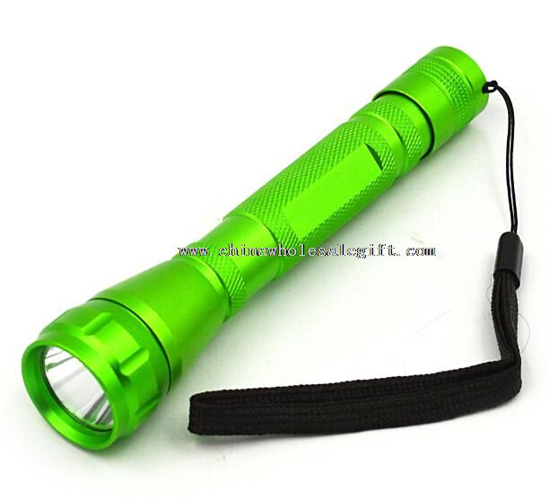 1 LED flashlight project torch