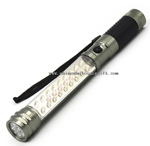 18 LED+6 RED Blinking LED+9 LED flashlight