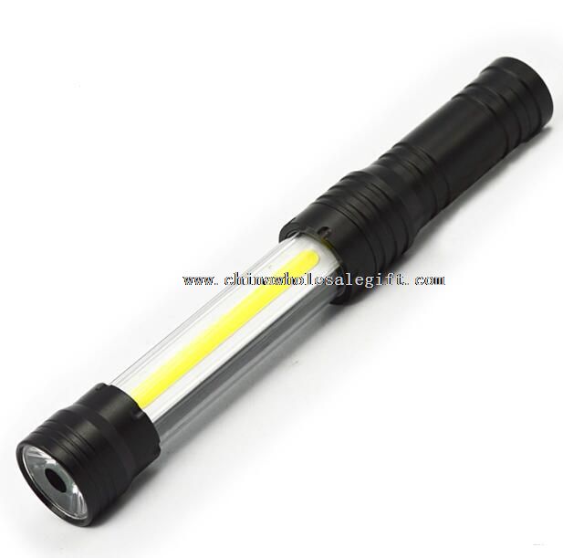 3W COB+3W LED flashlight