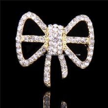 Crystal Knot Lapel Pin images