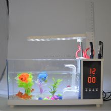 Mini pecera con luz LED images