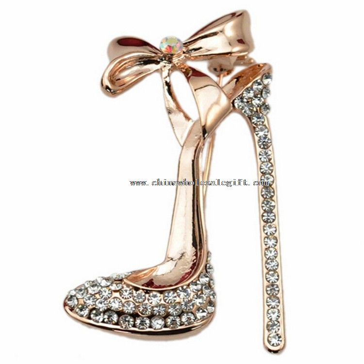 High-heel Shoes Brooch Safety Lapel Pin