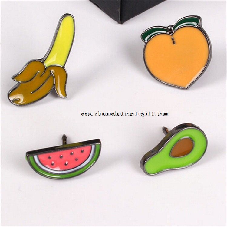 Kinds of Fruit Metal Lapel Pin