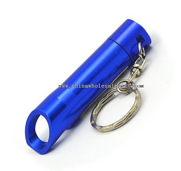 LED Keychain Light with bottle opener