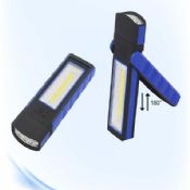 3w COB LED plastic magnetic rotary handle head adjustable hook work light images