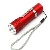 clip Zoomable flat led flashlight torch light images