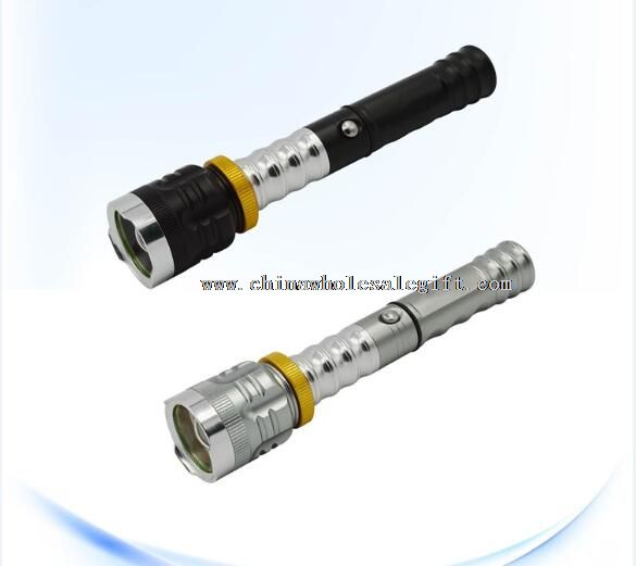 Zoomable led flashlight torch