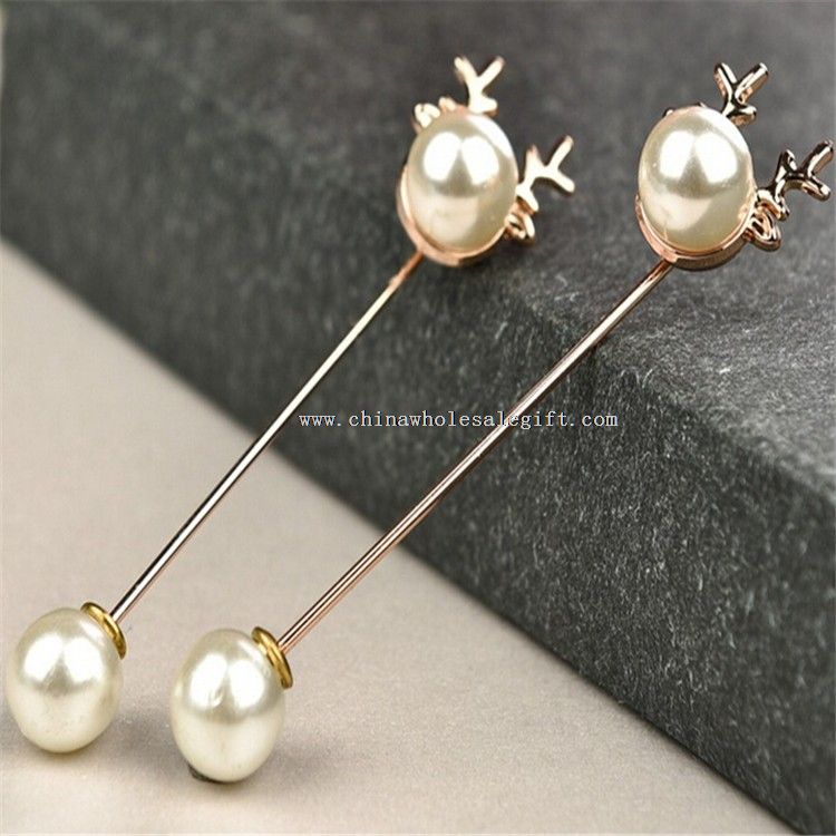 Eleganter Perlen-Anstecknadel