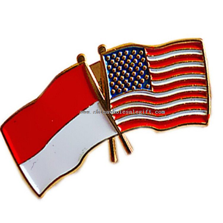 ABD bayrağı pin