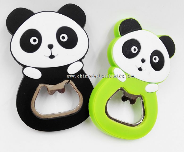 Şişe açacağı şeklinde panda