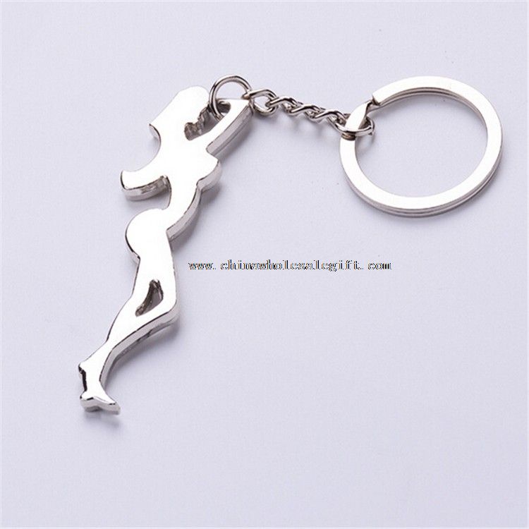 Promotional sex girl metal bottle opener