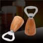wood handle wine bottle opener small picture