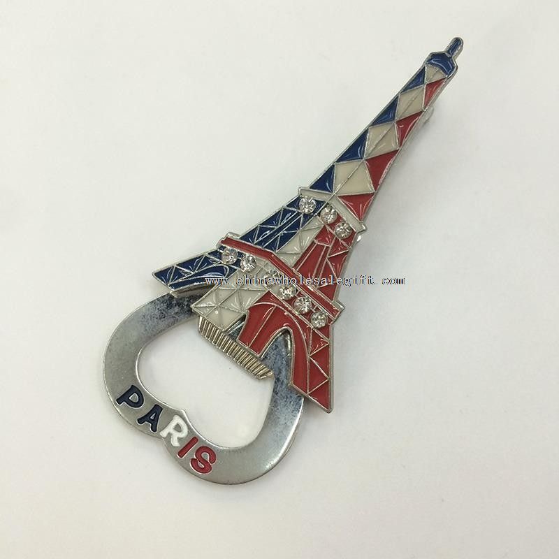 Eiffel Tower Bottle Opener With Crystal