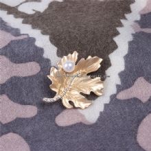 leaf shape brooches pins images