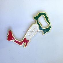 Map Shape Metal Bottle Opener images