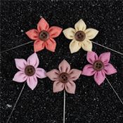 girls dress artificial flower brooch pin images