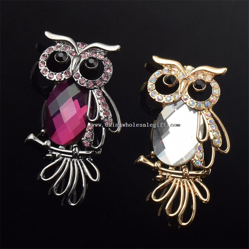 owl brooch for decoration