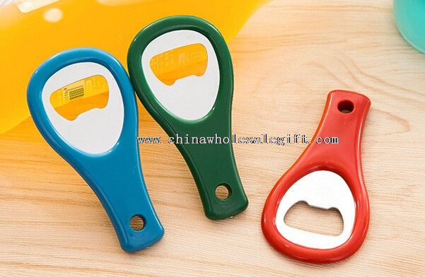 tennis shape plastic bottle opener