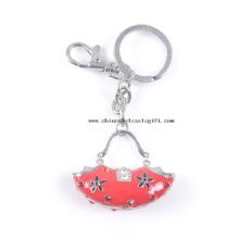Lovely Mini Red Bag Keychain images