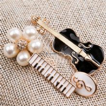 Musical Instruments Pearl Badge Pin images