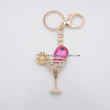 wineglass keychain images