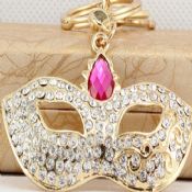 crystal mask keychain images