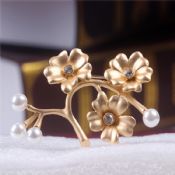 Blomma brosch Lapel Pin images