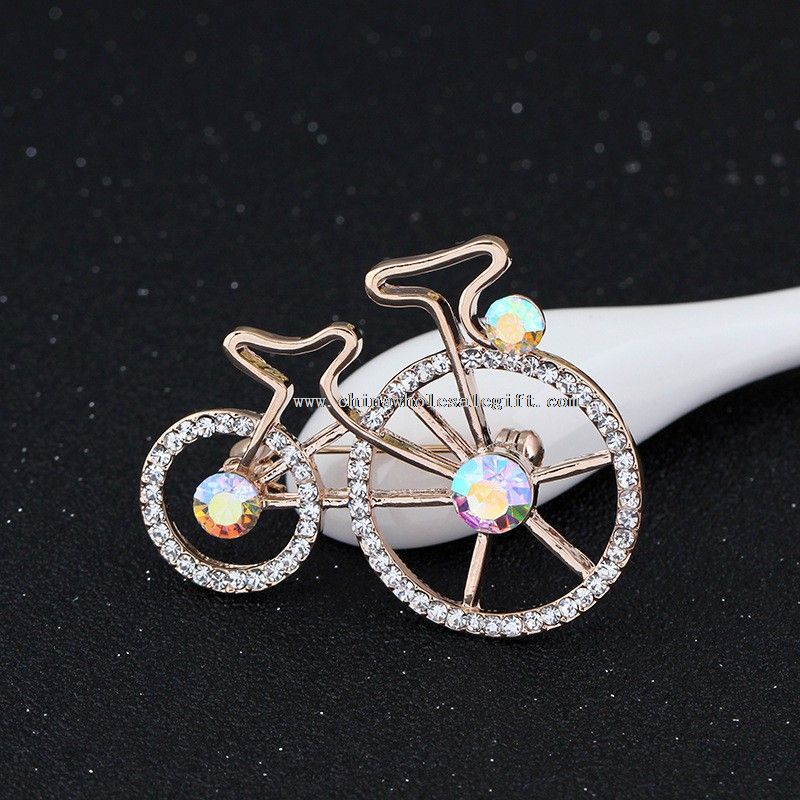 metal bicycle lapel pin