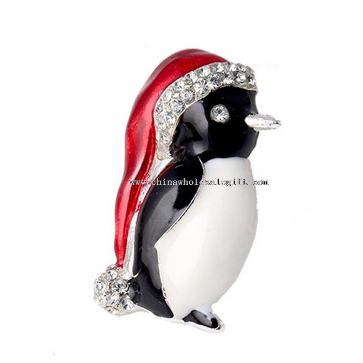 Cartoon tučňák ozdoby do klopy