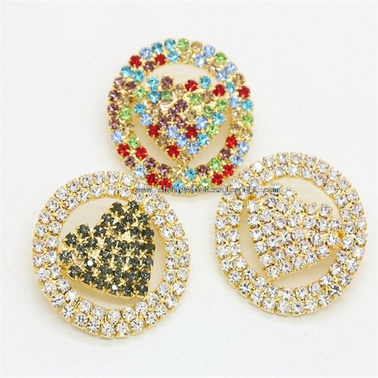 Round and Heart Shape Lapel Pin