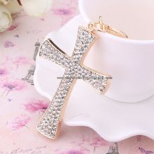 Crystal Cross Keychain images