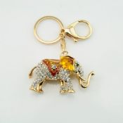 Diamond Elephant Keychain images