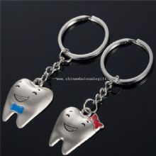 Couple Metal Dental Souvenir Gift Keychain images