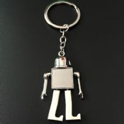 Robot Custom Logo Keychain images