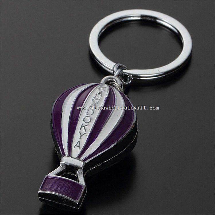 Hot Air Balloon Keychain