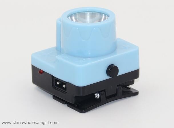  Mini Vezetett Elemlámpa Műanyag Test Fej lámpa 