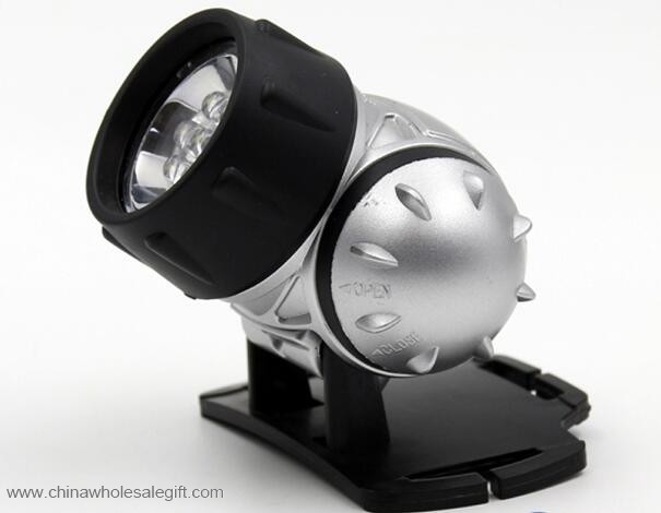7 LED Mini Plastic Flashlight 