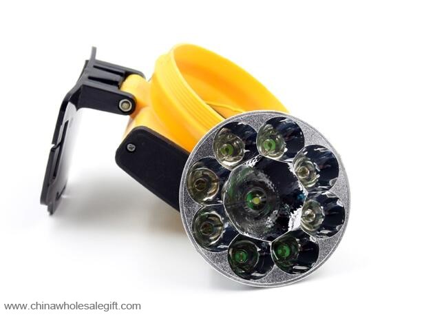 9LED Glühbirne 1 Modus Kunststoff Scheinwerfer