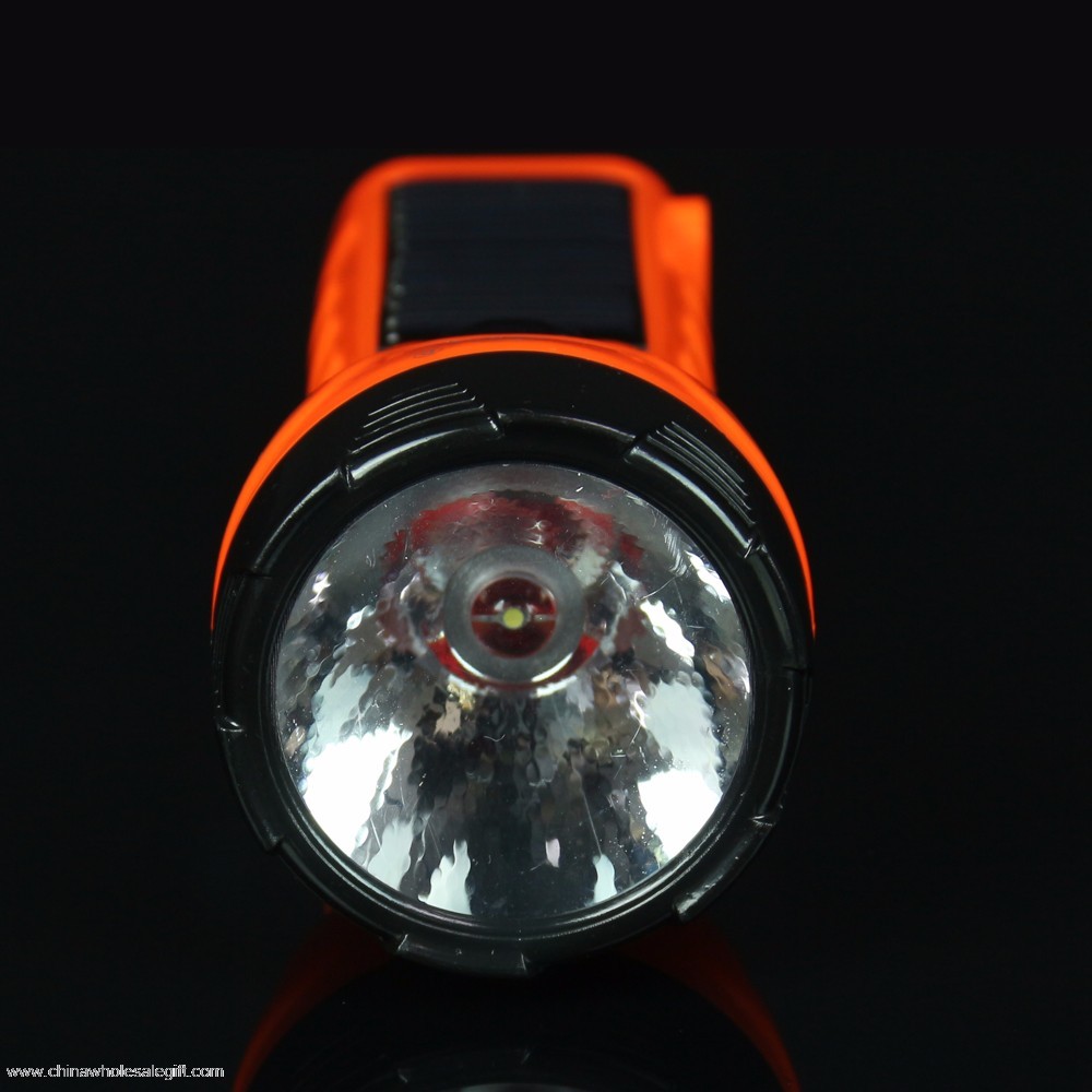 Solar Led Taschenlampe Taschenlampe Elektronische Kunststoff EDC