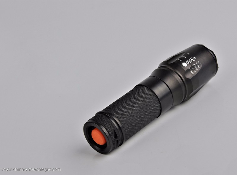 1000 Lumens 5 Modos com Zoom LED Outdoor Tático Lanterna Tocha