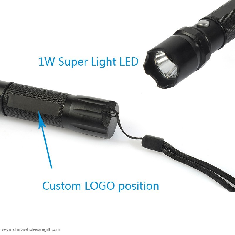 1W rechargeable senter led