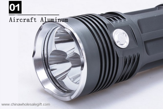 LED blixt ljus aluminium