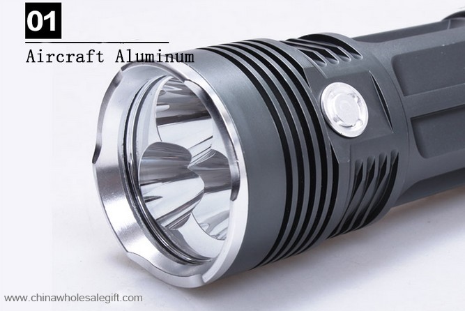LED flash light aluminium
