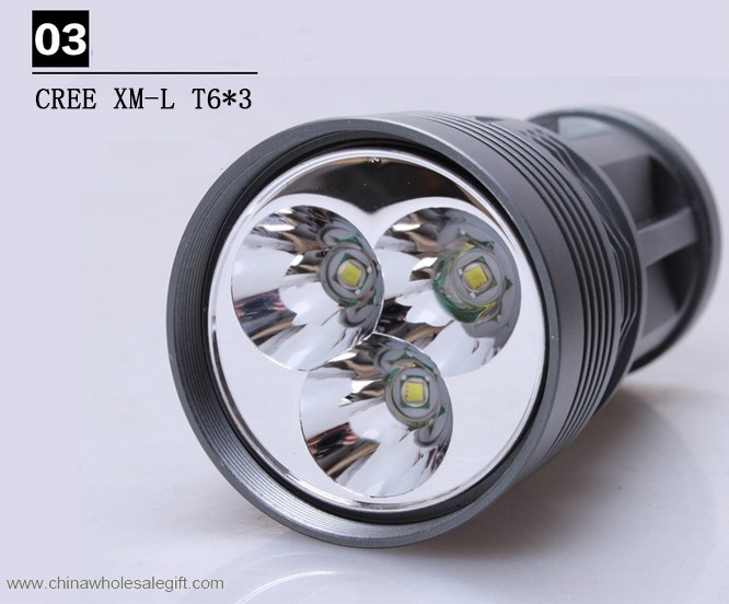 LED flash luce in alluminio